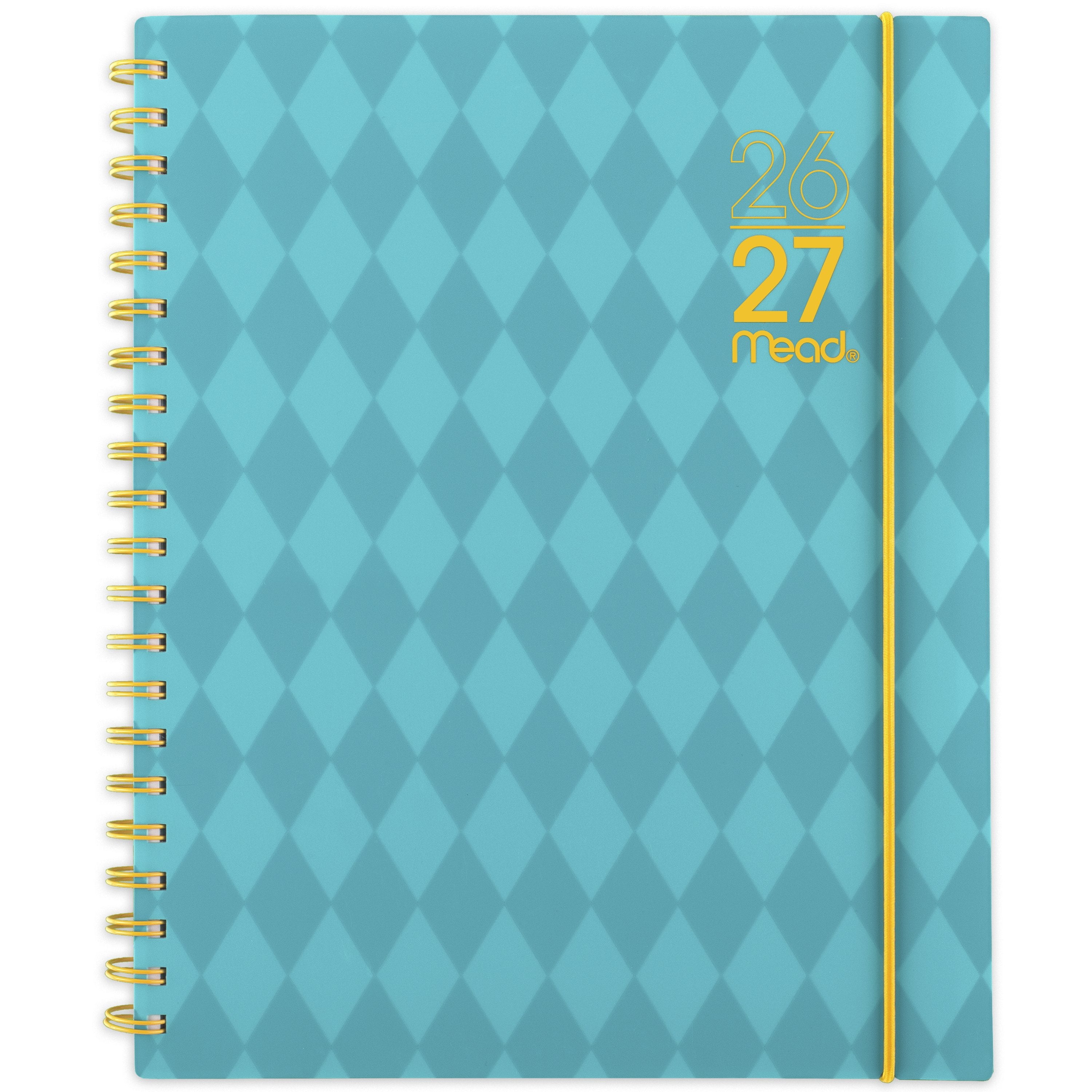 Tranquil Turquoise Planner, 2026-2027, 8.5" x 11"