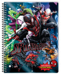 Spider-Man 1-Subject Spiral Notebook, Wide Ruled, 80 Sheets, Multi-Color