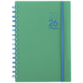 Color Pop 2026 Weekly Planner, Mystic Green, 5.5" x 8.5"