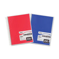 Spiral Notebook, 5 Subject, College Ruled, 200 Sheets, Assorted (06780)