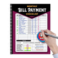 Monthly Bill Payment Checklist: Bill Tracker Notebook l  8"x10" The 4-Year Guide for Families & Money Managers, 960 Billing Records Included