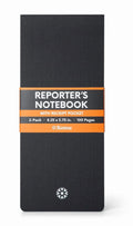 Reporter's Notebooks 2-Pack | Black Pocket Spiral Reporter Notepads for Journalist, Police, Detective, Field Note Tak...