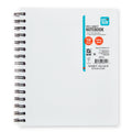 College Ruled 5-Subject Poly Notebook, 6" x 8.26", White, 150 Sheets