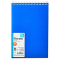 Poly Notebook, Blue, 6" x 9", 80 Sheets, 160 Pages