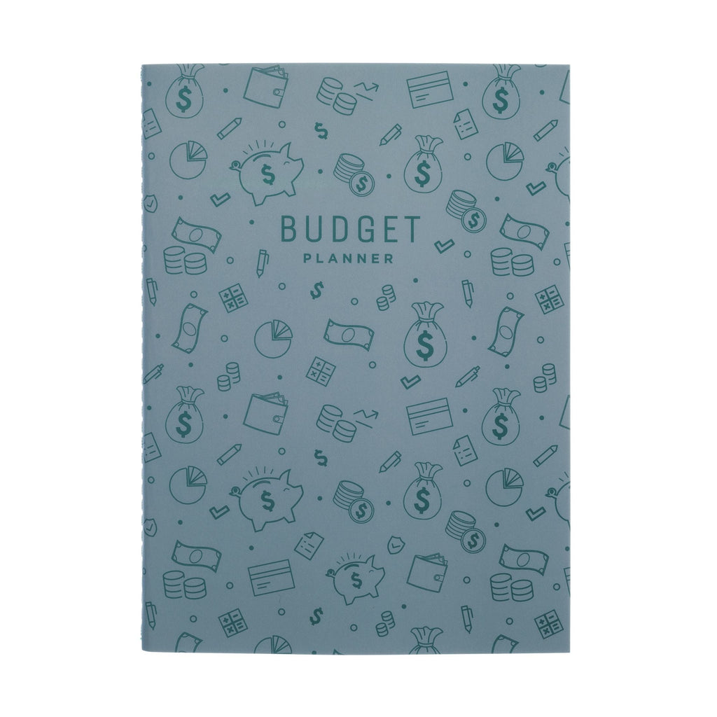 Pen + Gear Monthly Small (5.5" x 7.5") Green, 12 Month Budget Planner