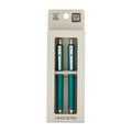 Retractable Gel Pens, Black Ink, 2 Count 0.