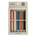 Retractable Gel Pens, Black Ink, 0.7 mm, 5 Count