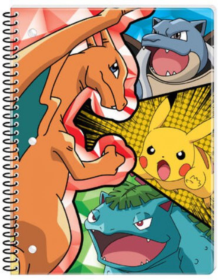 1-Subject Spiral Notebook, Wide Ruled, 80 Sheets, Multi-Color