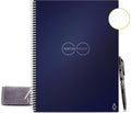 Rocketbook Core Smart Reusable Notebook, Dot-Grid, 32 Pages, 8.5" x 11", Blue