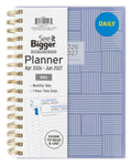 Daily Planner, Medium (6.25" x 8.75"), Grey, 15-Month: Apr 2026 - Jun 2027