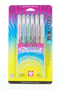Gel Pen Set, 6-Colors, Galaxy
