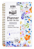 Monthly Weekly Planner Medium (5.5X 8.75) 15-Month, Oct 2025-Dec 2026