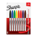 Permanent Markers, Fine Point, Classic Colors, 8 Count