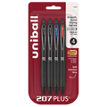 Gel Pens, Medium Point (0.7mm), Assorted Ink, 4 Count