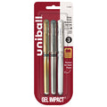 uni-ball GEL IMPACT Gel Pens, Assorted Marvelous Metallics Ink, Bold Point, Assorted Barrels, 1 mm, 1 Set, 1919997
