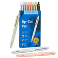 WRITECH Gel Pens Fine Point: 0.5mm No Smear & Smudge Black Ink Pen Click for Journaling Sketching Drawing Notetaking Retractable Extra Finep