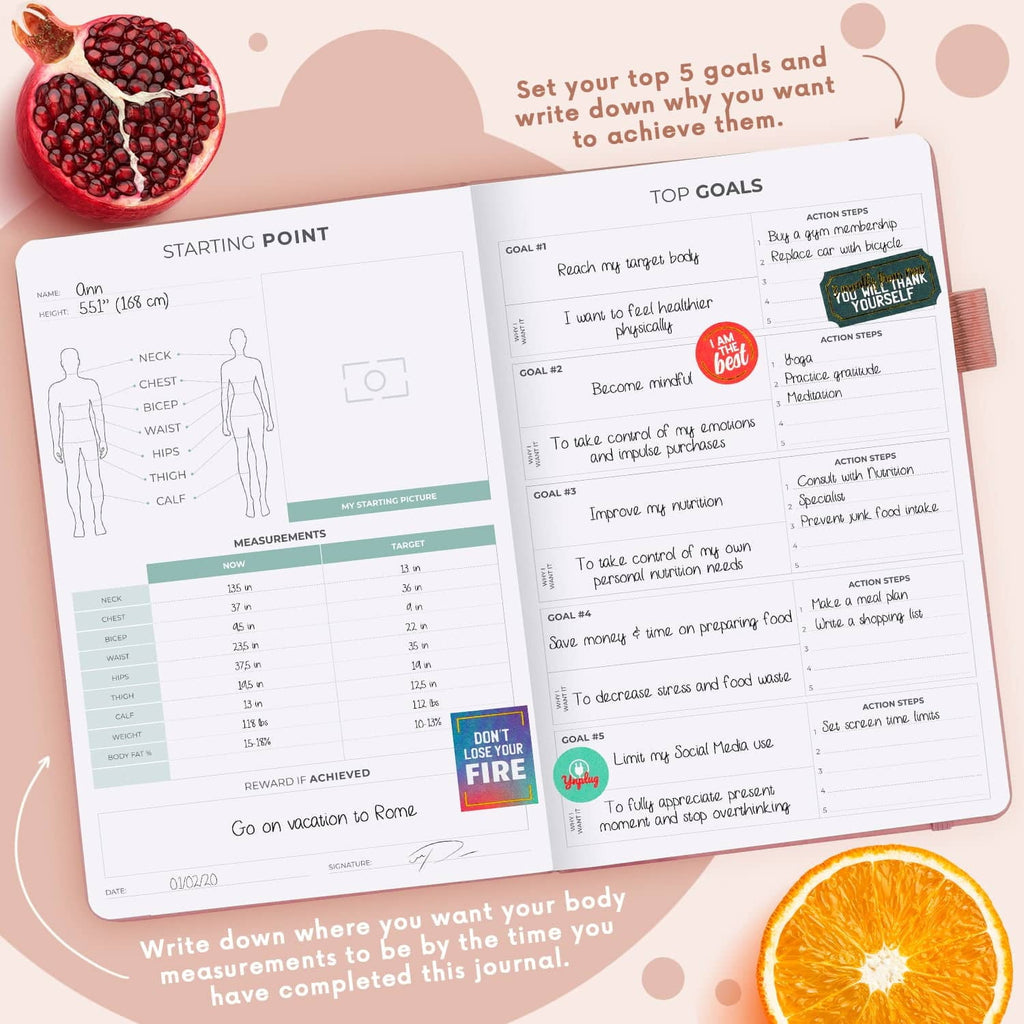 Wellness Planner - Rose Gold - Image 6