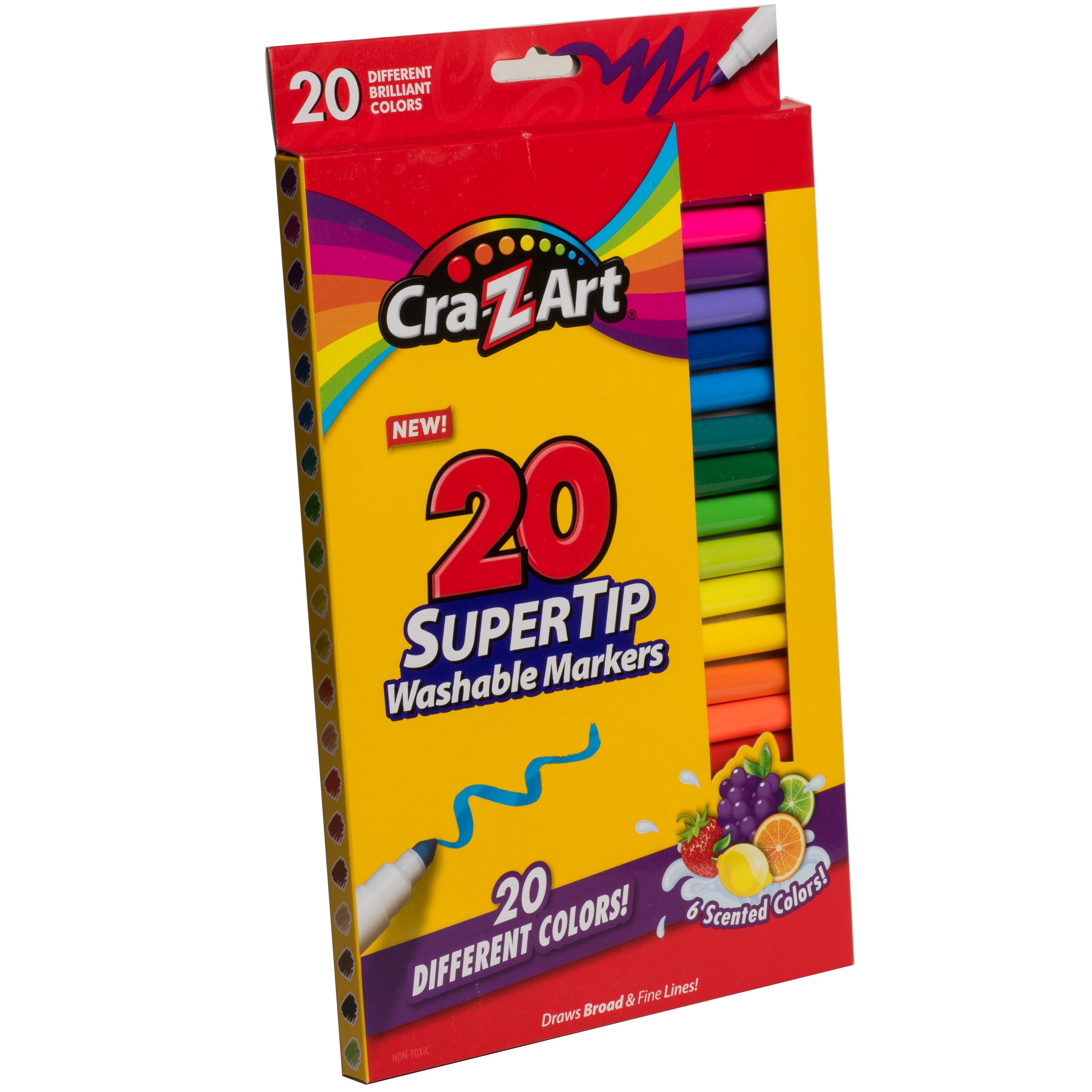Washable Super Tip Art Markers, 20 Count - Image 3