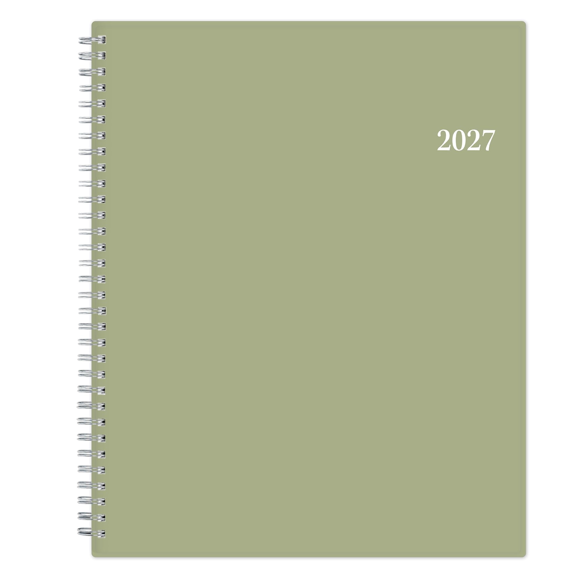 2027 Weekly and Monthly Planner Calendar, Includes January 2027 - December 2027, 8.5" x 11", Flexible Cover, Wireboun... - Image 2