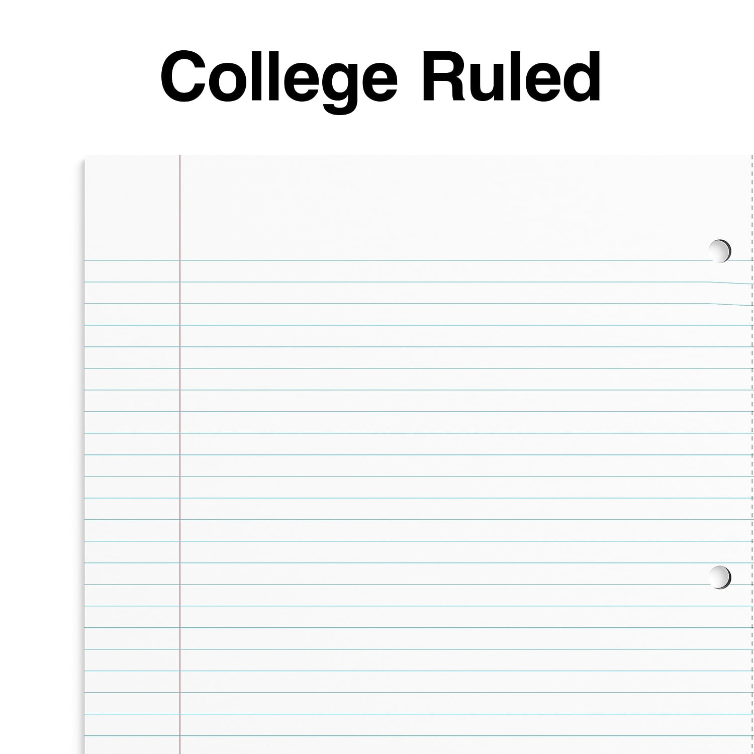 Accel Durable Poly Cover 1 Sub Notebook College Ruled 8.5"x11" Teal 20955M - Image 2