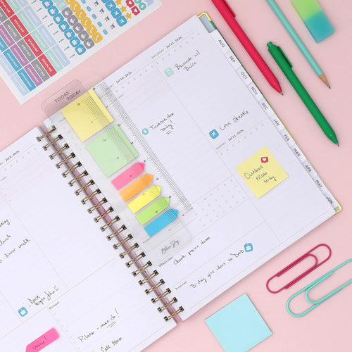 Blue Sky 15 Month 2026-2027 Weekly and Monthly Academic Year Planner Calendar, April 2026 - June 2027, 8.5" x 11", Hard Cover, Storage Pocke - Image 2