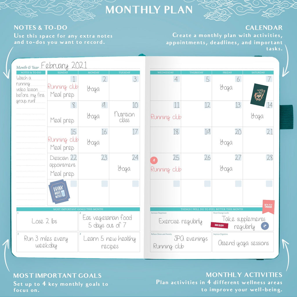 Legend Wellness Planner & Food Journal - Image 3