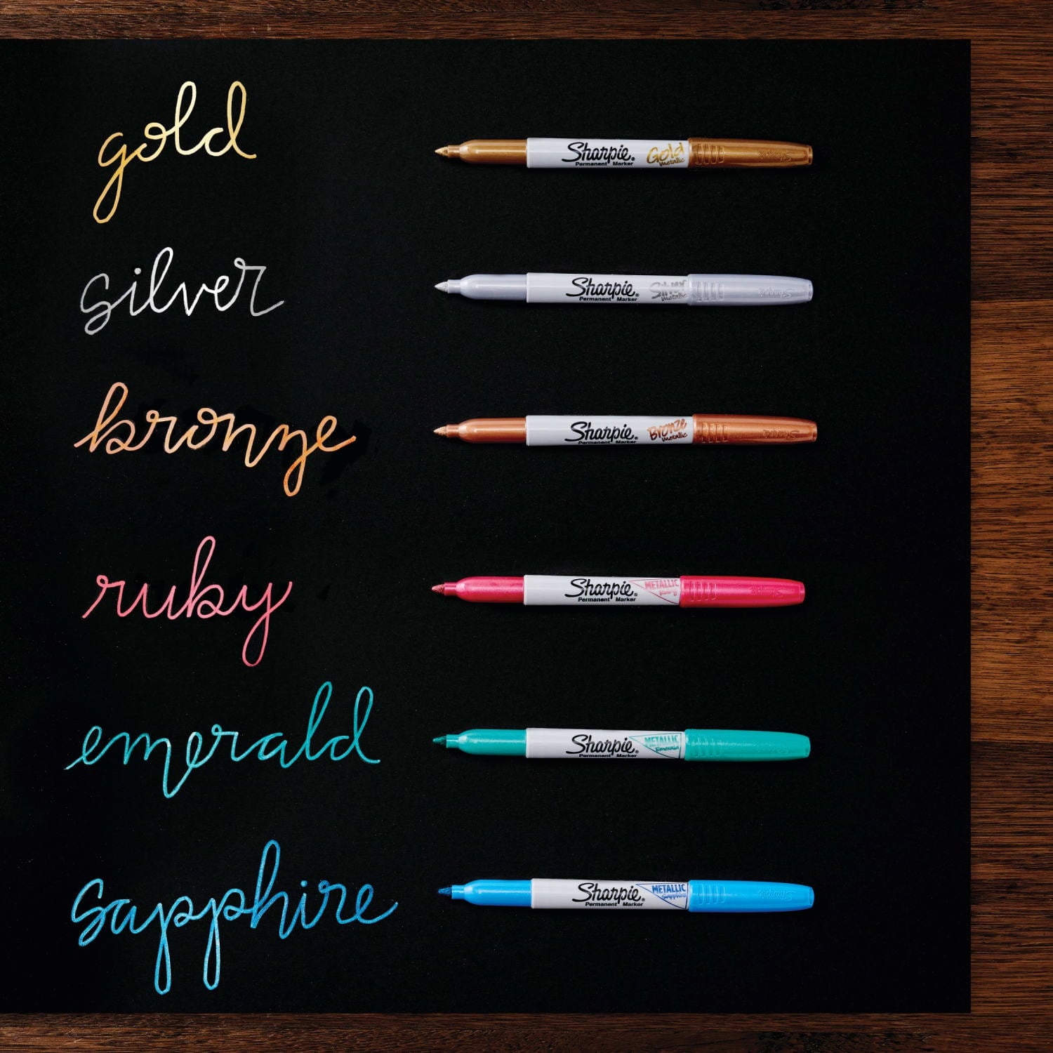 Permanent Markers, Fine Point, Assorted Colors, 24 Count - Image 5