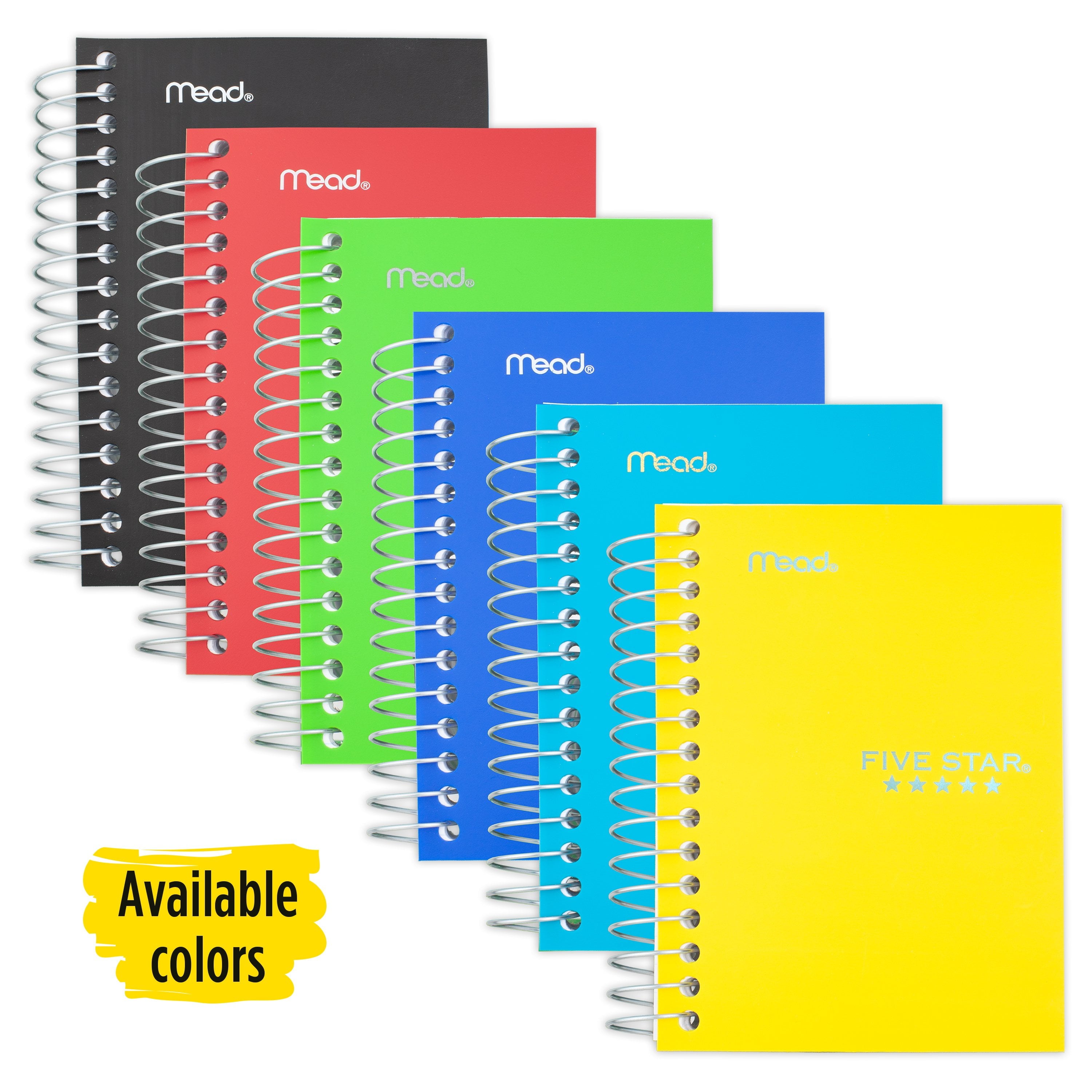 Lil' College Ruled Wirebound Notebook, 5 1/2" x 4", Color Choice Will Vary (45377) - Image 2