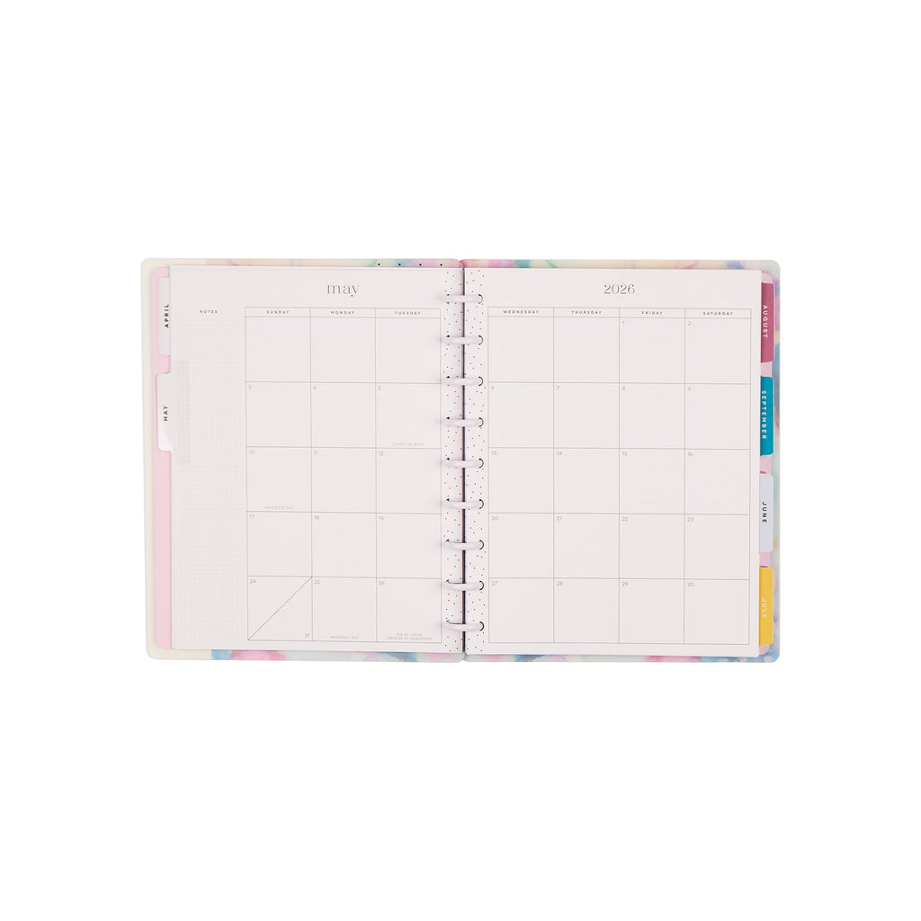 Happy Planner Monthly Weekly Classic Planner (7 x 9.25)Abstract Expression 15-Month April 2026-June 2027, disc bound system - Image 6