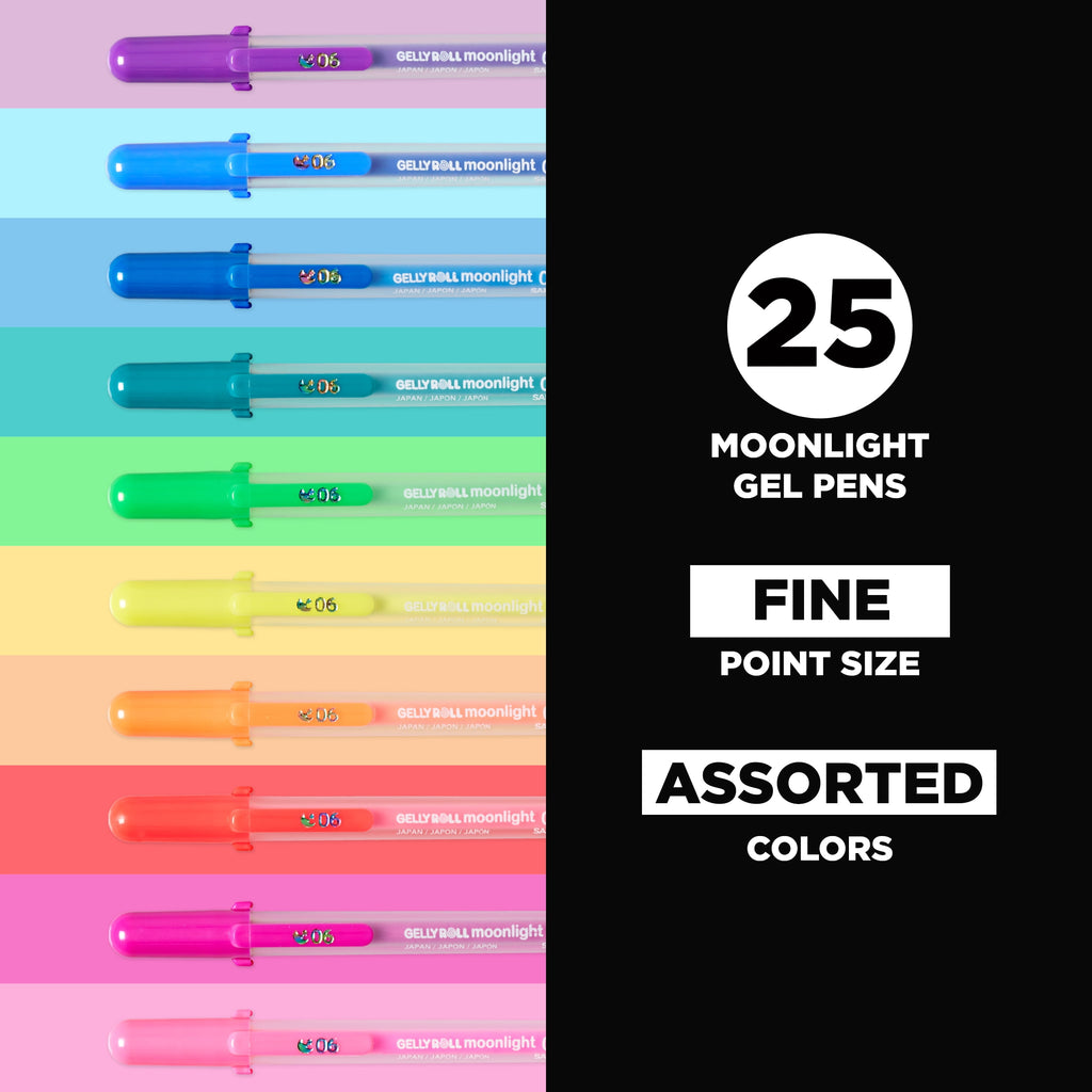 Moonlight Pen Set, Fine, 25-Colors - Image 2
