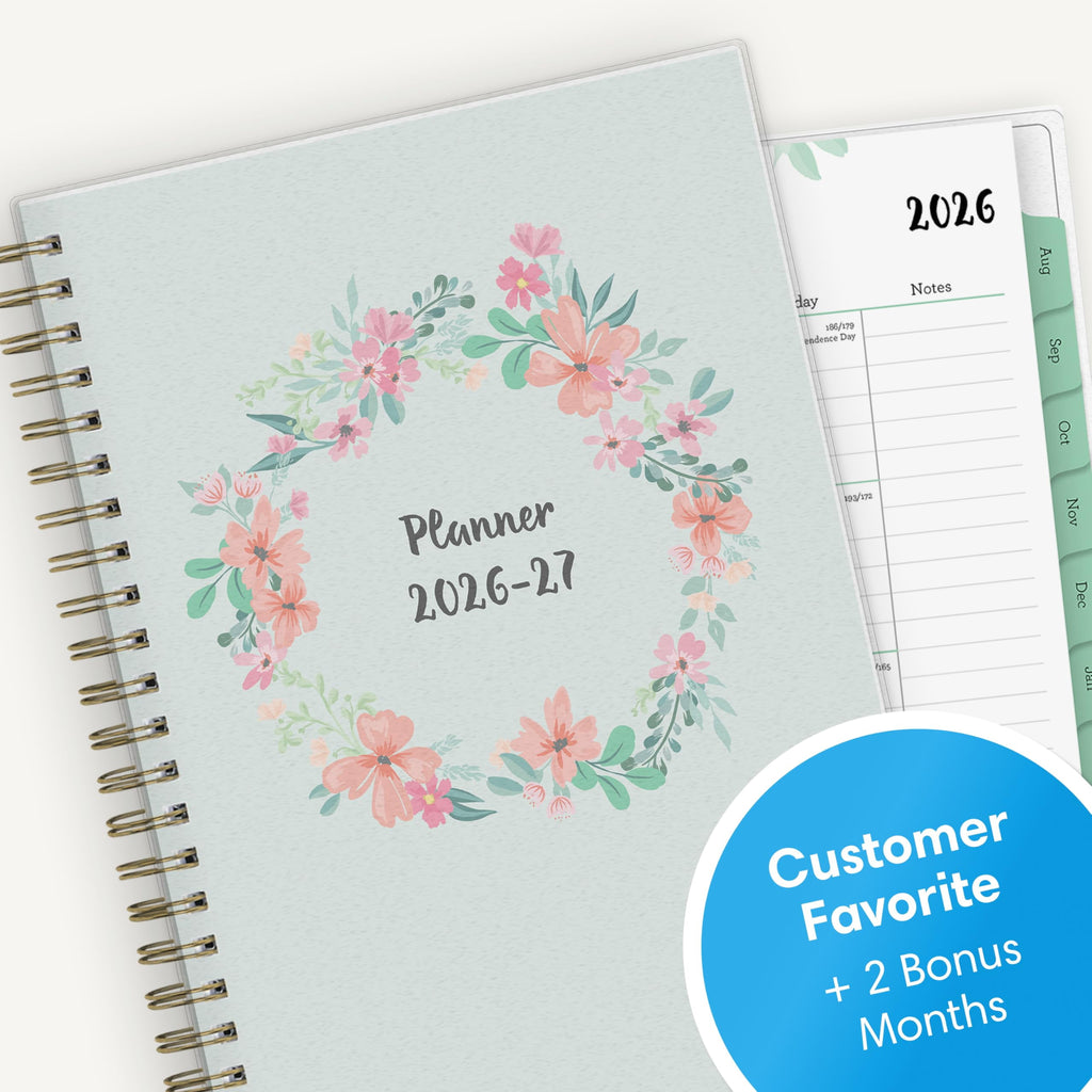 2026-2027 Weekly and Monthly Academic Year Planner Calendar, July 2026 - June 2027, 5" x 8", Flexible Cover, Wireboun... - Image 6