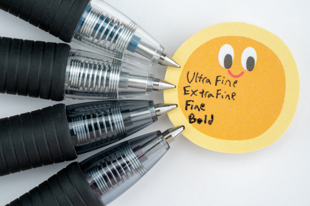 Retractable Gel Ink Pens, Extra Fine Point (0.5mm), Assorted, 10 Count - Image 4