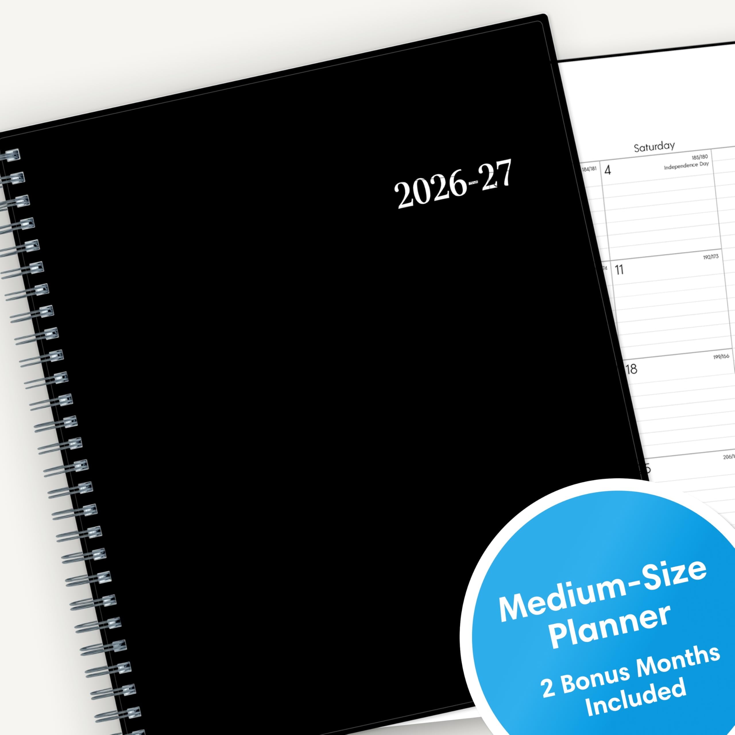 Blue Sky 2026-2027 Monthly Academic Year Planner Calendar, July 2026 - June 2027, 8" x 10", Monthly Layout, Flexible Cover, Wirebound, Lamin - Image 5