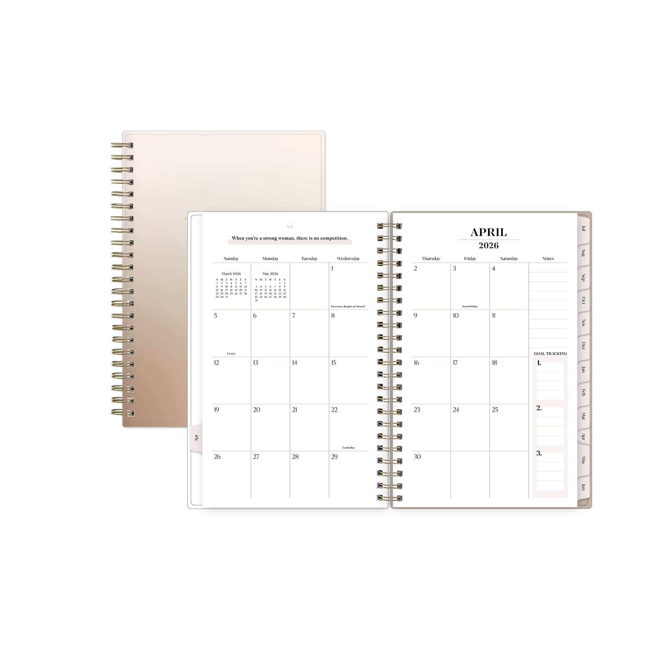 Bossbabe for Blue Sky Monthly Weekly Planner, 5" x 8", Wanisa 15-Month (April 2026 - June 2027) - Image 3