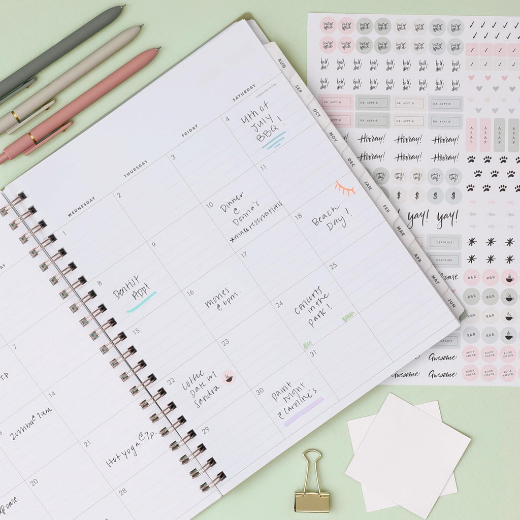 The Everygirl 2026-2027 Weekly and Monthly Academic Year Planner Calendar, July 2026 - June 2027, 5" x 8", Flexible C... - Image 2