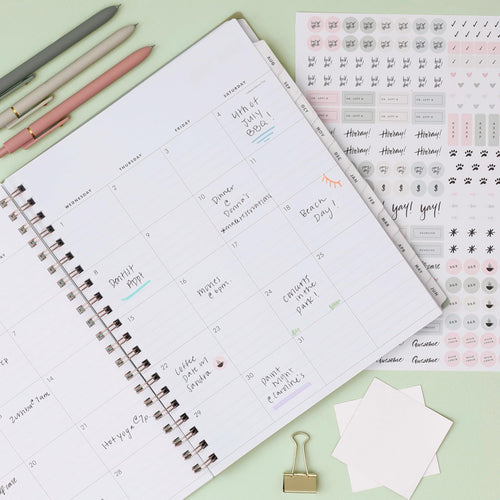 The Everygirl 2026-2027 Weekly and Monthly Academic Year Planner Calendar, July 2026 - June 2027, 5" x 8", Flexible C... - Image 2