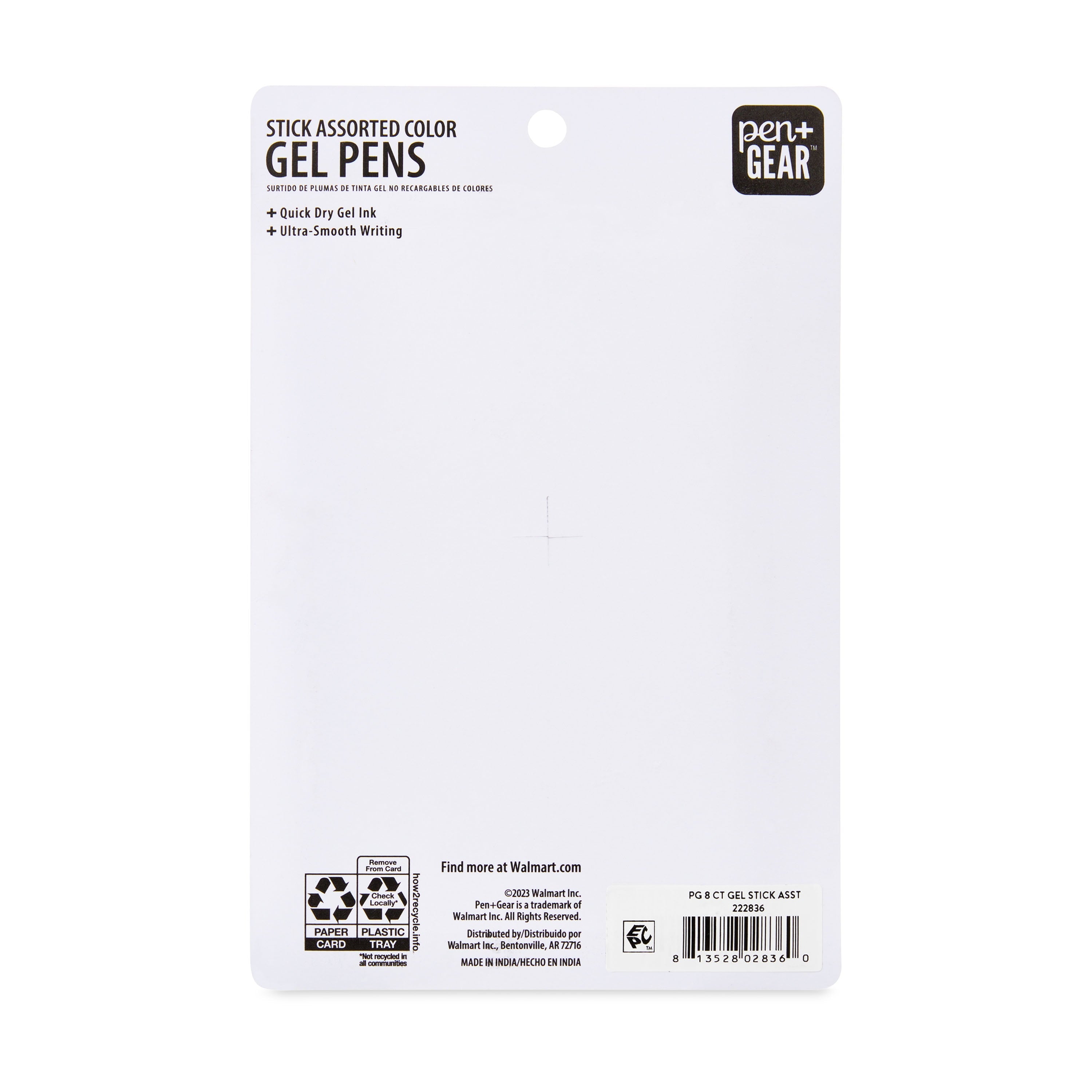 Gel Stick Pens, Medium Point,0.7mm, Assorted Ink,8Count - Image 5