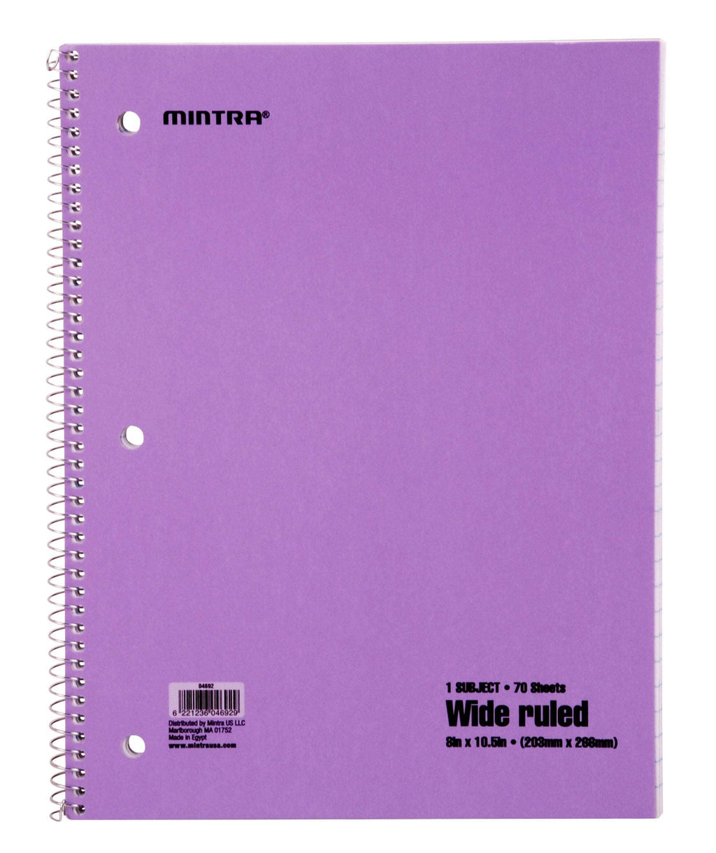 Wide Ruled (70 Count, 6 Pack) - Image 2