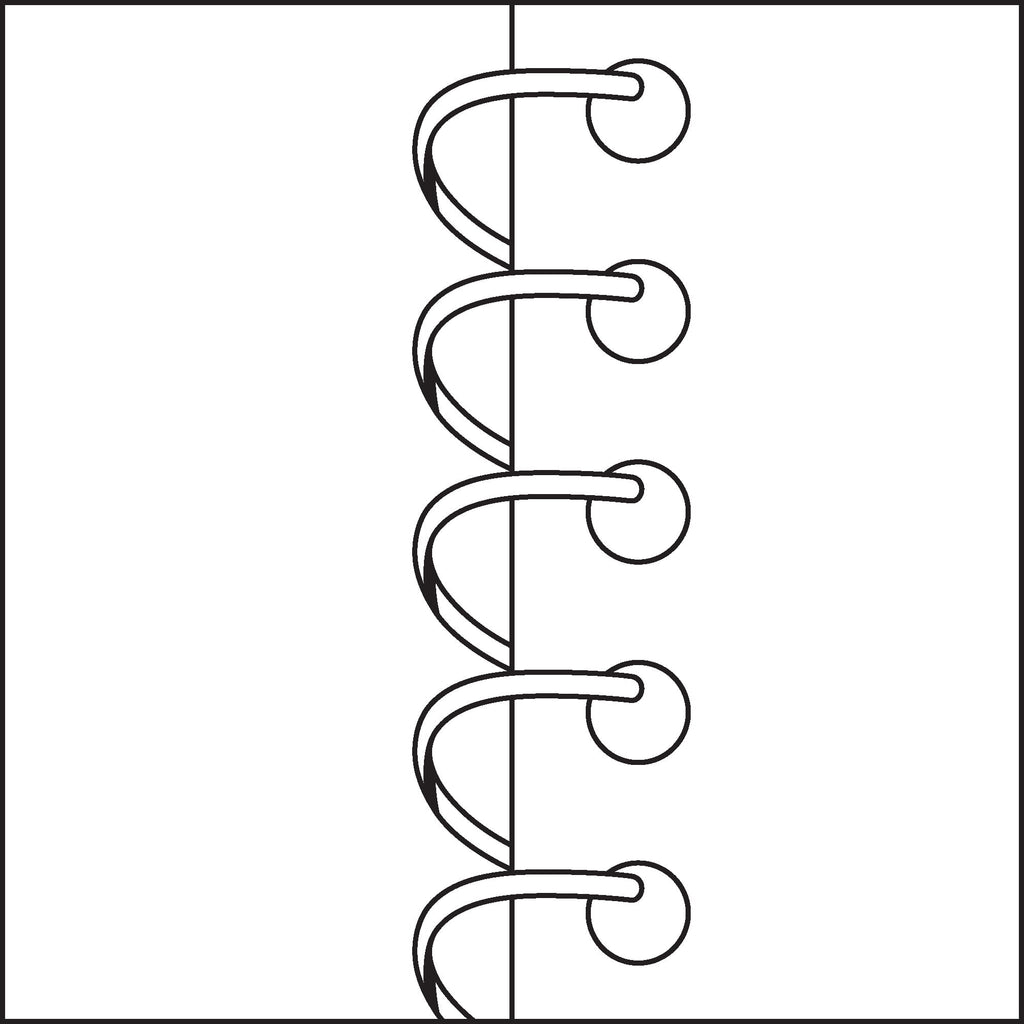 Wirebound College Ruled Notebooks - Letter, 1 Each - Image 2