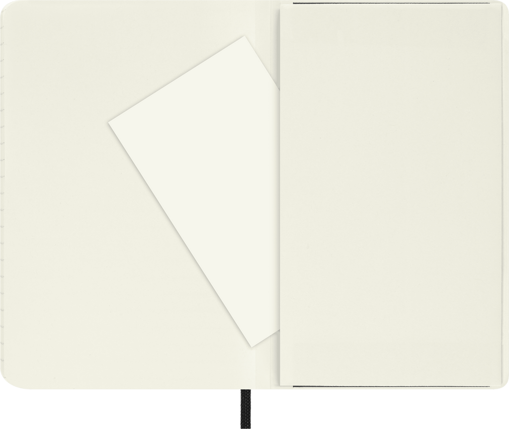 Classic Notebook, Soft Cover, Pocket (3.5" x 5.5"), Ruled, Black - Image 4
