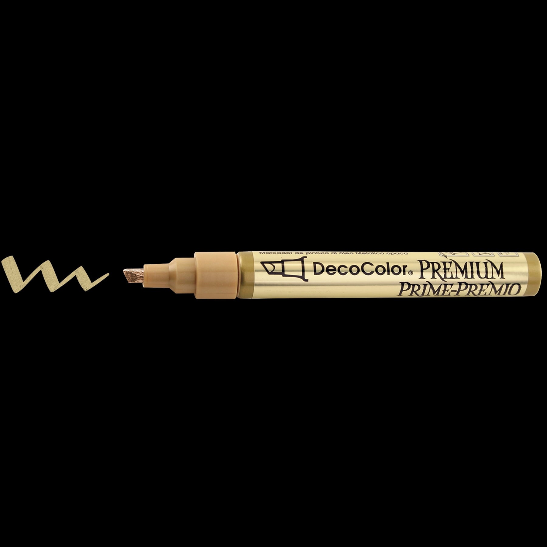 DecoColor Premium Gold Metallic Chisel Paint Marker, 1 Count - Image 3