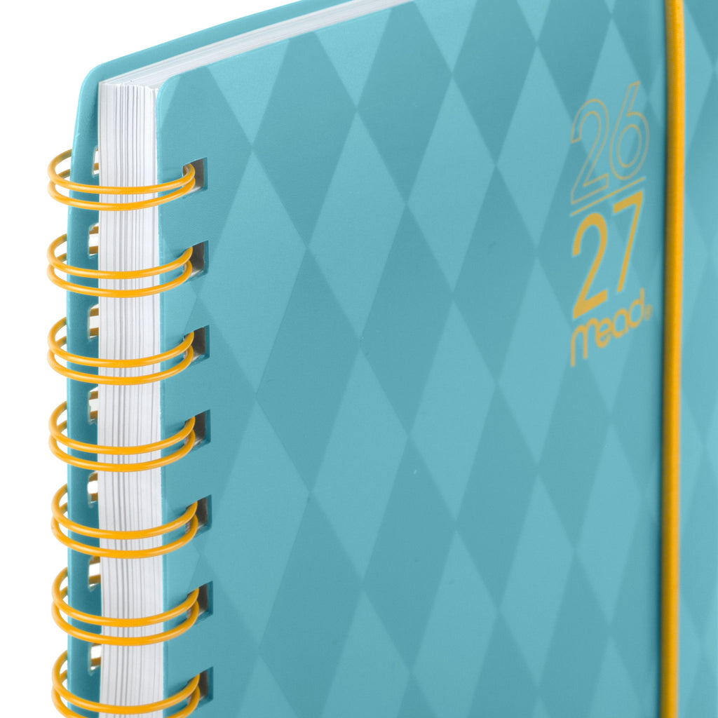 Color Pop 2026-2027 Planner Tranquil Turquoise, Small 5.5" x 8.5" - Image 5