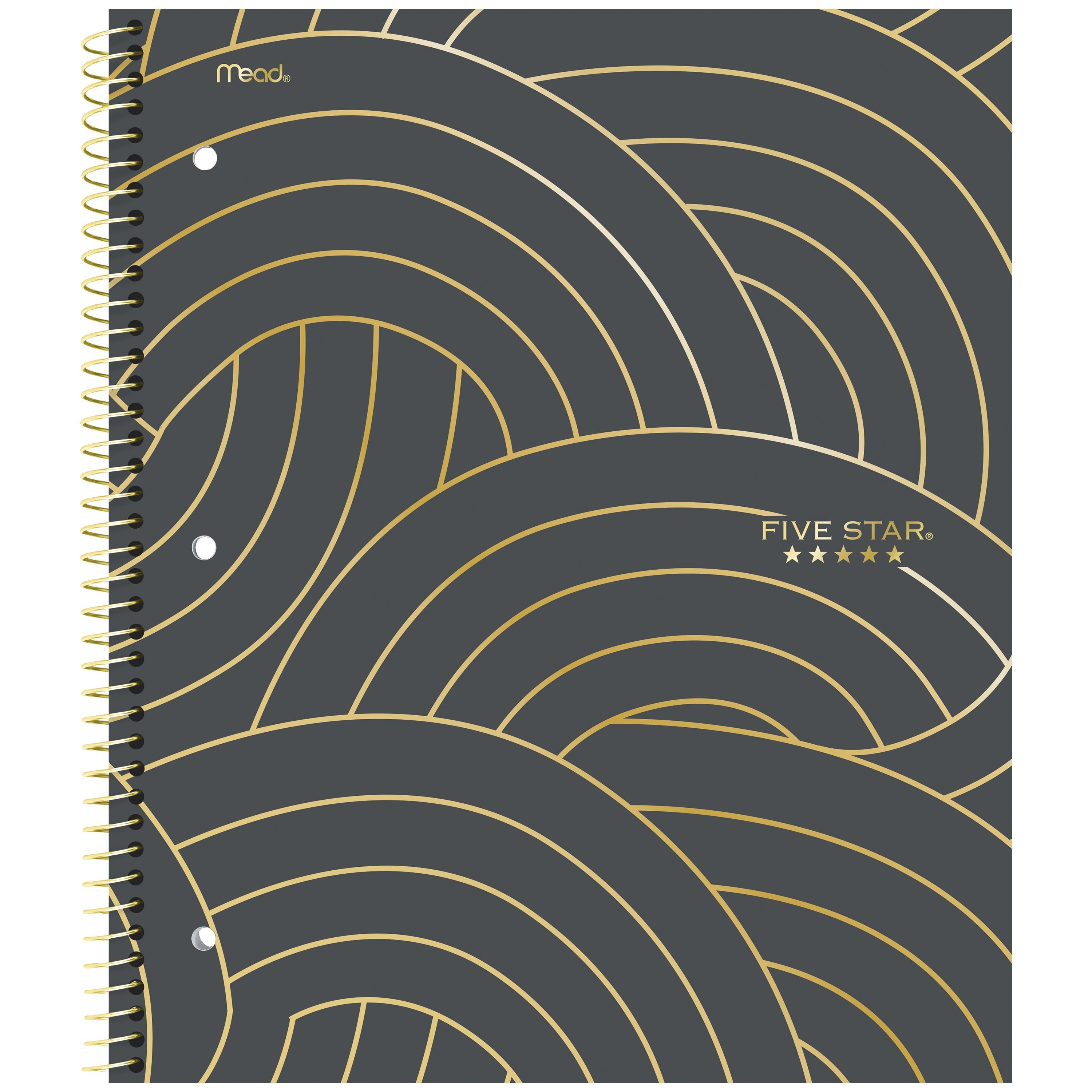 Five Star Align Notebook Plus Study App, 1 Subject, College Ruled, 8.5" x 11", Waves (820158FA-WMT) - Image 2