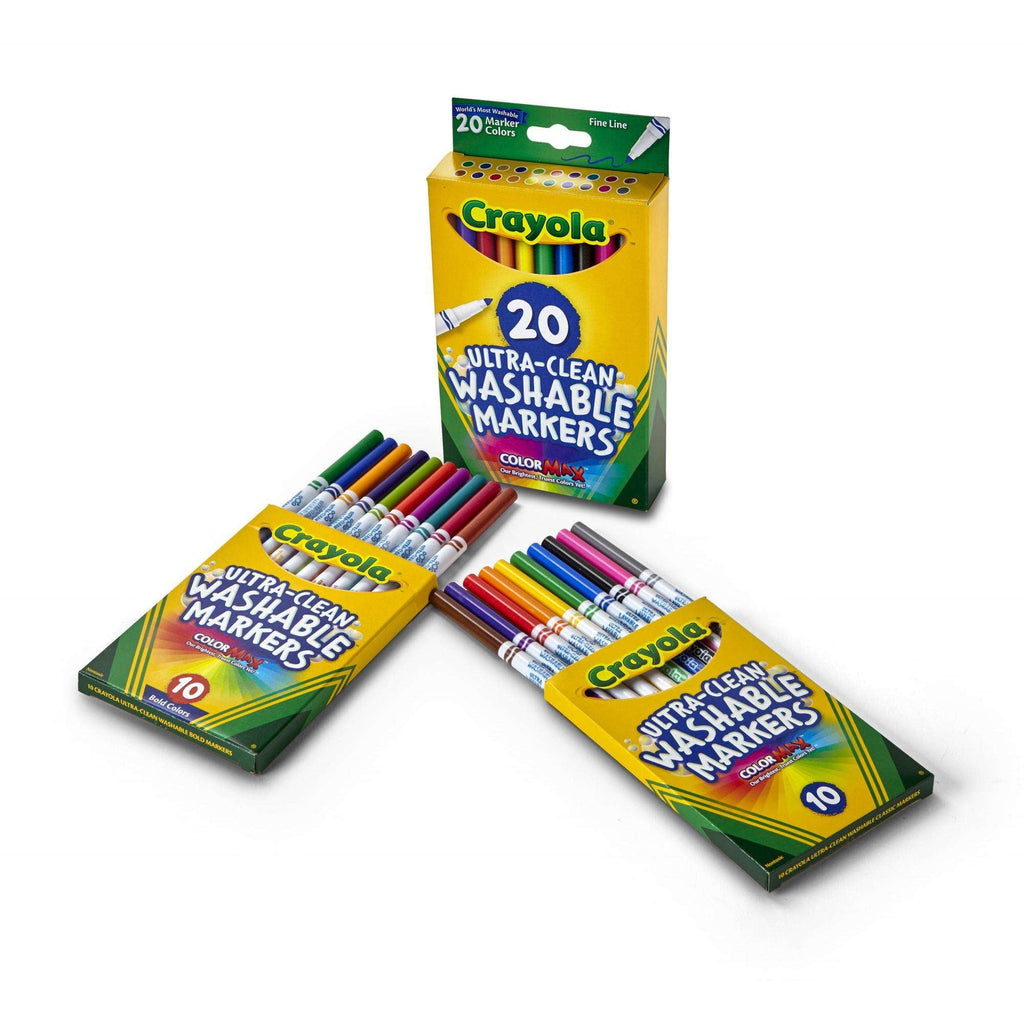 Ultra-Clean Washable Fine Line Markers, 20 Ct, School Supplies, Classroom Supplies for Teachers - Image 4
