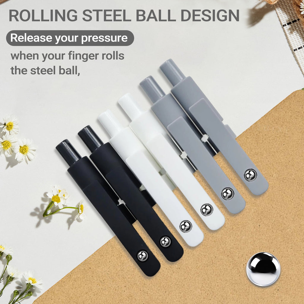 Set, Retractable , Quick Drying Ink , Fine Nib, Advanced Smooth Writing , Aesth - Image 6