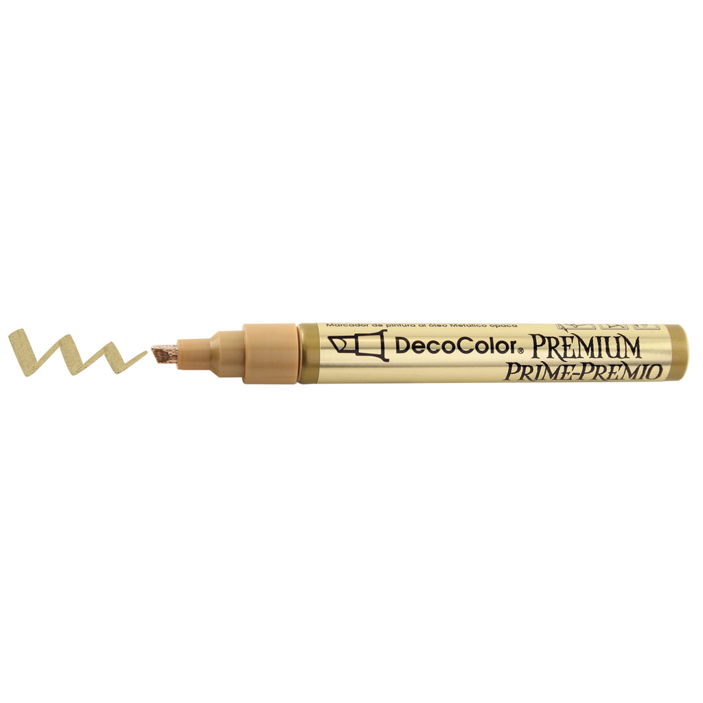 DecoColor Premium Gold Metallic Chisel Paint Marker, 1 Count - Image 6