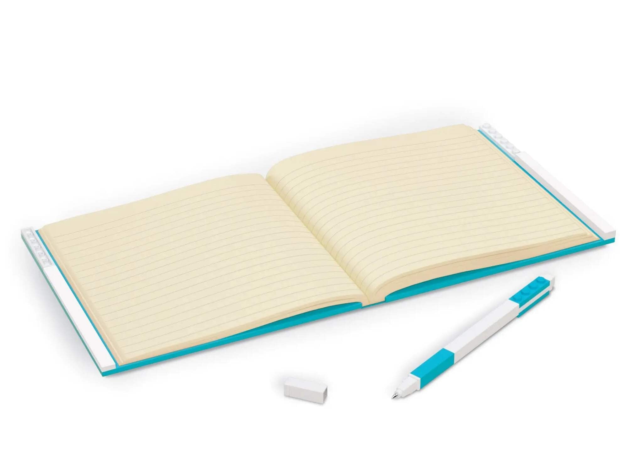 Stationery Locking Notebook with Gel Pen - Azure (52444) - Image 6