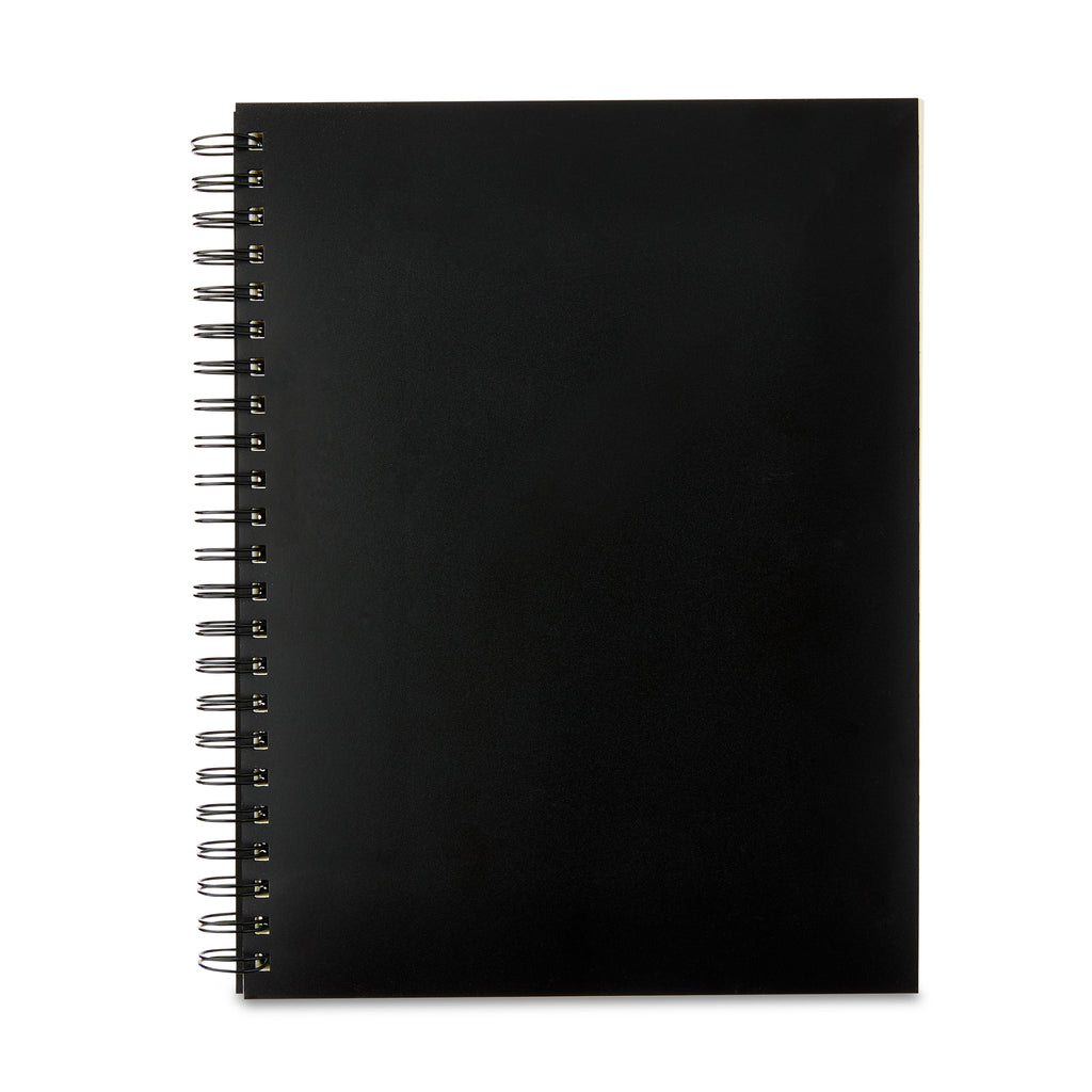 12" x 9" Spiral Sketch Book, 75 Sheets of White, Acid Free, Perforated Premium Drawing Paper - Image 4