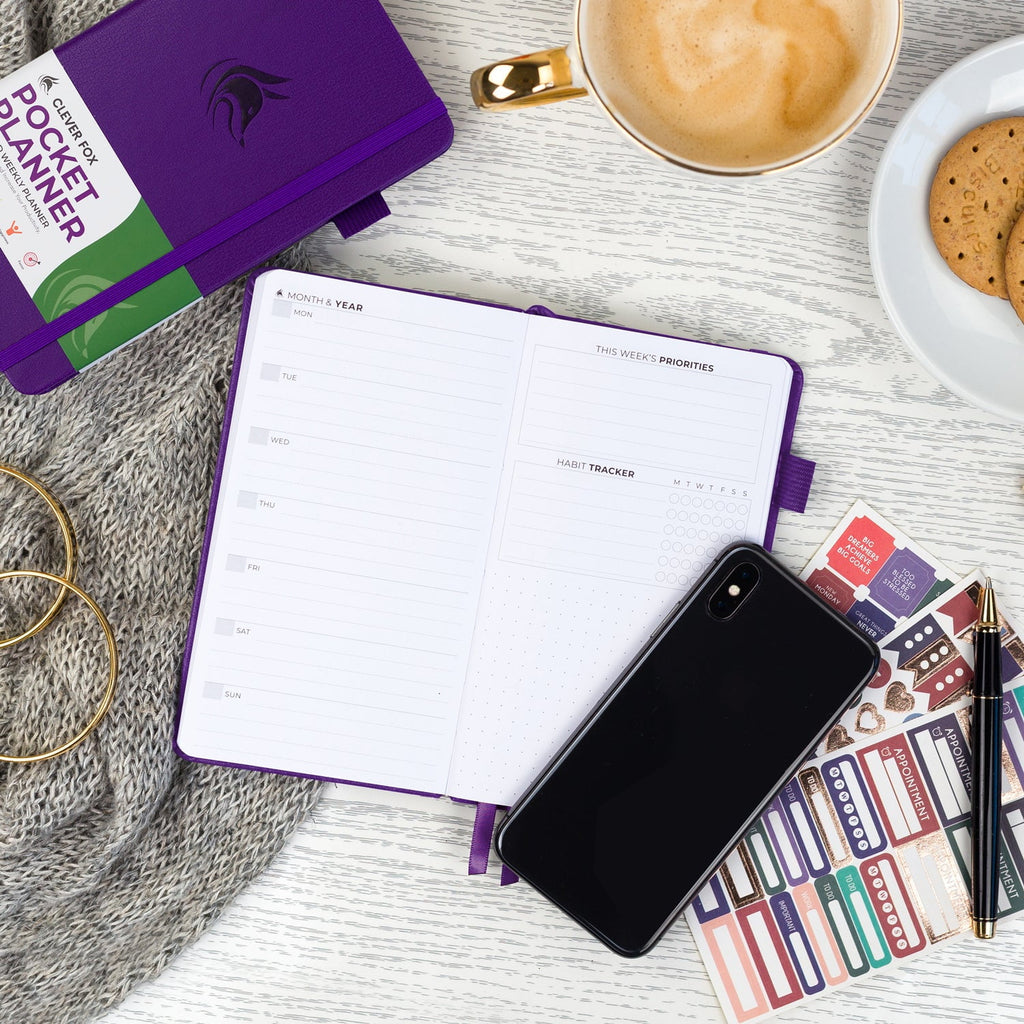 Pocket Planner Weekly - Undated Monthly Goal Planner and Calendar for Increasing Productivity, Mini Planner Perfect f... - Image 3