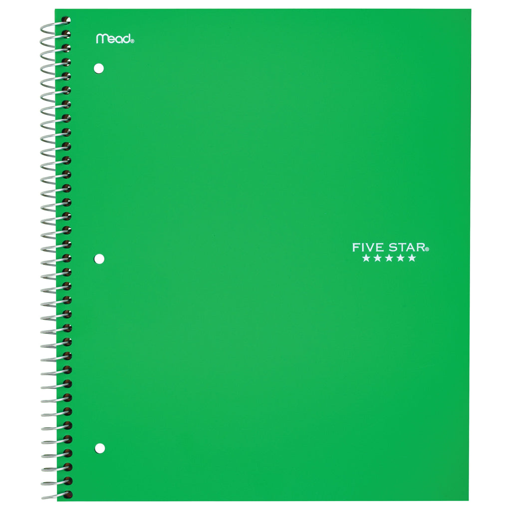 Wirebound Notebook, 1 Subject, Wide Ruled, 10 1/2" x 8", Assorted Colors (05057), 1 Count - Image 5